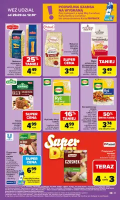 Carrefour Market - gazetka promocyjna Gazetka Carrefour Market od poniedziałku od poniedziałku 06.10 do soboty 11.10 - strona 33 Carrefour Market - gazetka promocyjna Gazetka Carrefour Market od poniedziałku od poniedziałku 06.10 do soboty 11.10 - strona 33