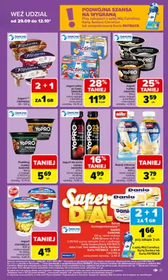 Carrefour Market - gazetka promocyjna Gazetka Carrefour Market od poniedziałku od poniedziałku 06.10 do soboty 11.10 - strona 21 Carrefour Market - gazetka promocyjna Gazetka Carrefour Market od poniedziałku od poniedziałku 06.10 do soboty 11.10 - strona 21