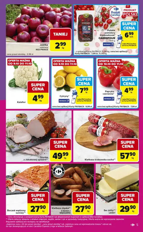 Carrefour Express - gazetka promocyjna Gazetka Express od wtorku 07.10 do poniedziałku 13.10 - strona 5