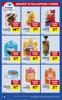 Carrefour Express - gazetka promocyjna Gazetka Express od wtorku 07.10 do poniedziałku 13.10 - strona 6 Carrefour Express - gazetka promocyjna Gazetka Express od wtorku 07.10 do poniedziałku 13.10 - strona 6