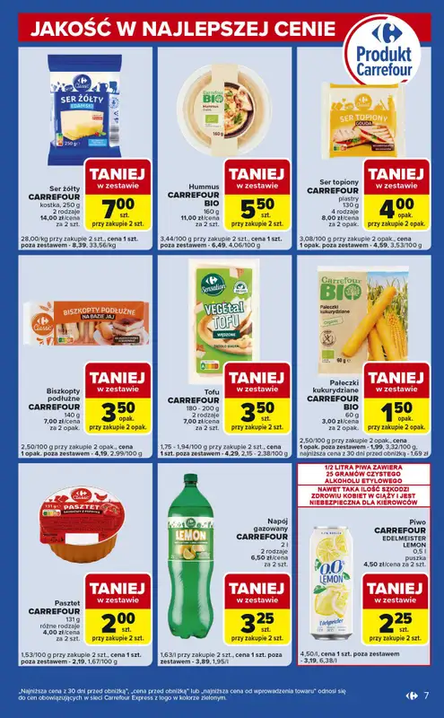 Carrefour Express - gazetka promocyjna Gazetka Express od wtorku 07.10 do poniedziałku 13.10 - strona 7