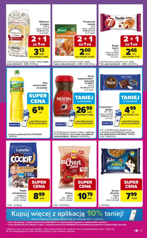 Carrefour Express - gazetka promocyjna Gazetka Express od wtorku 07.10 do poniedziałku 13.10 - strona 3