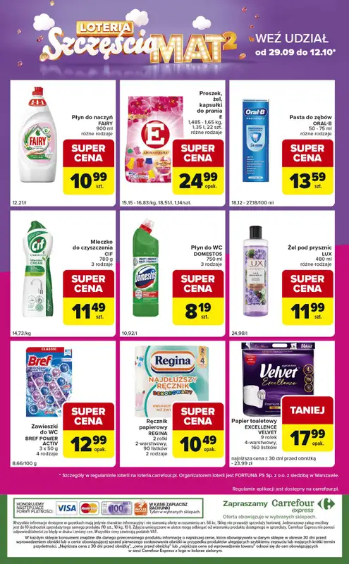 Carrefour Express - gazetka promocyjna Gazetka Express od wtorku 07.10 do poniedziałku 13.10 - strona 8