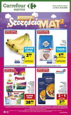 Carrefour Express - gazetka promocyjna Gazetka Express od wtorku 07.10 do poniedziałku 13.10