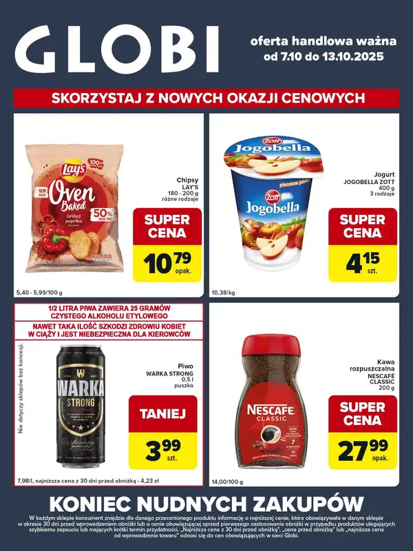 Globi - gazetka promocyjna Gazetka Globi od wtorku 07.10 do poniedziałku 13.10 - strona 2