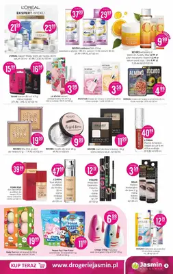Drogerie Jasmin - gazetka promocyjna Gazetka od środy 08.10 do czwartku 30.10 - strona 3 Drogerie Jasmin - gazetka promocyjna Gazetka od środy 08.10 do czwartku 30.10 - strona 3