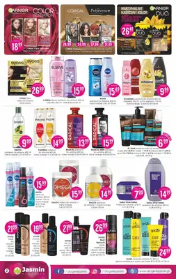 Drogerie Jasmin - gazetka promocyjna Gazetka od środy 08.10 do czwartku 30.10 - strona 2 Drogerie Jasmin - gazetka promocyjna Gazetka od środy 08.10 do czwartku 30.10 - strona 2