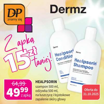Drogerie Polskie - gazetka promocyjna Promocje Klub DP  do piątku 31.10