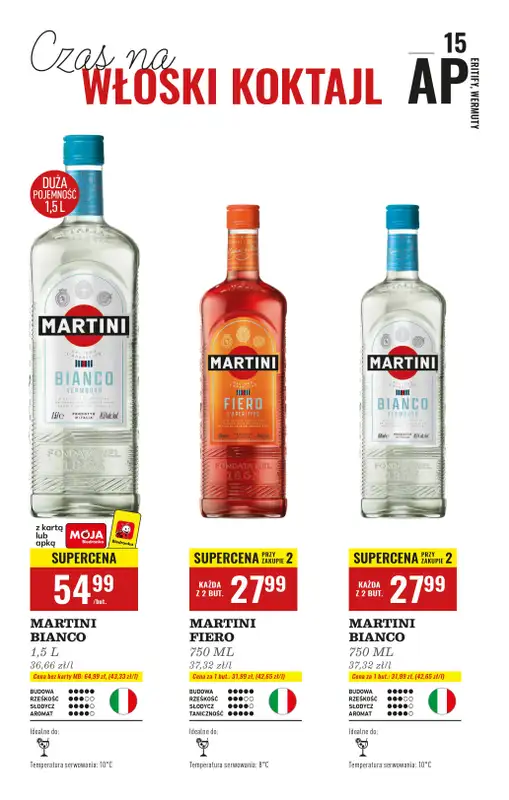 Biedronka - gazetka promocyjna Czas na Toast! od poniedziałku 06.10 do soboty 18.10 - strona 15