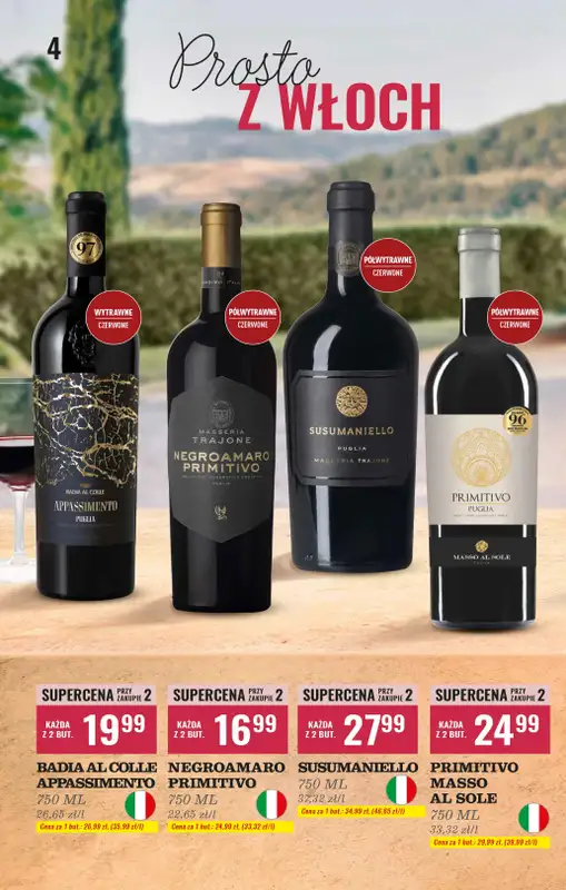 Biedronka - gazetka promocyjna Czas na Toast! od poniedziałku 06.10 do soboty 18.10 - strona 4