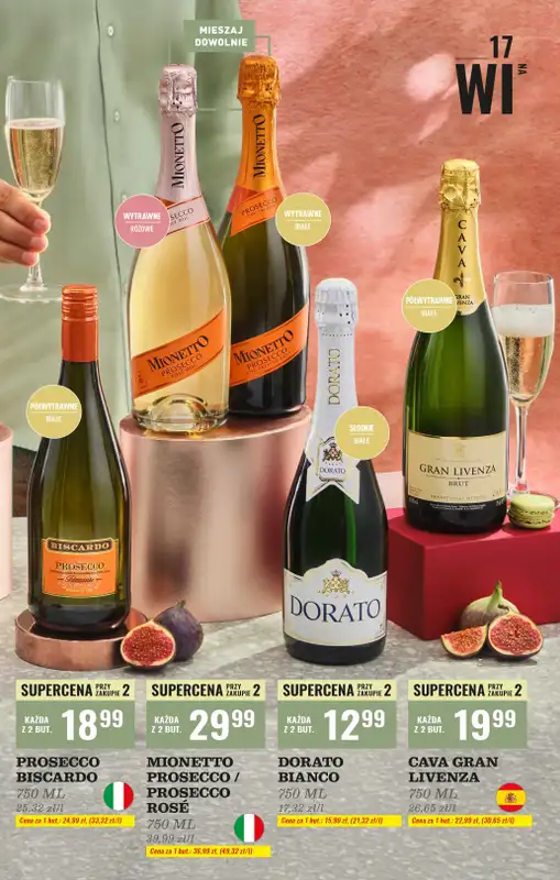 Biedronka - gazetka promocyjna Czas na Toast! od poniedziałku 06.10 do soboty 18.10 - strona 17