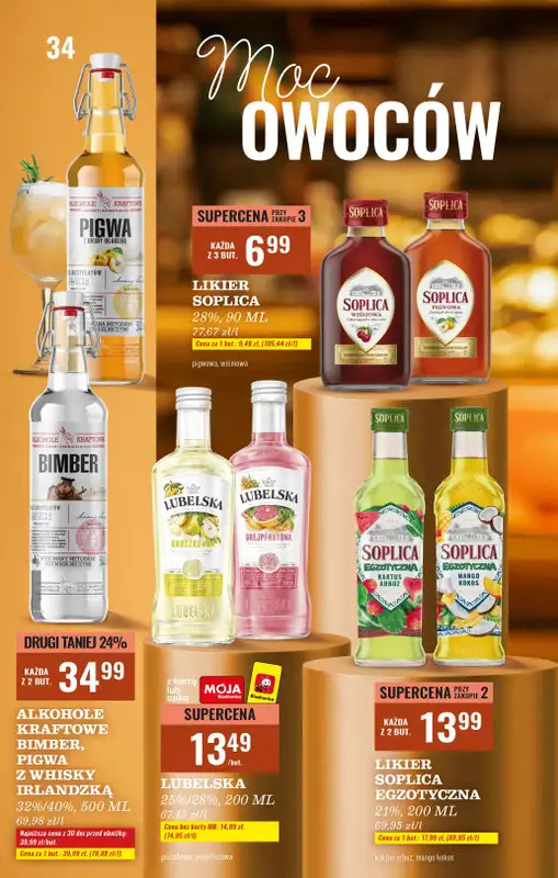 Biedronka - gazetka promocyjna Czas na Toast! od poniedziałku 06.10 do soboty 18.10 - strona 34