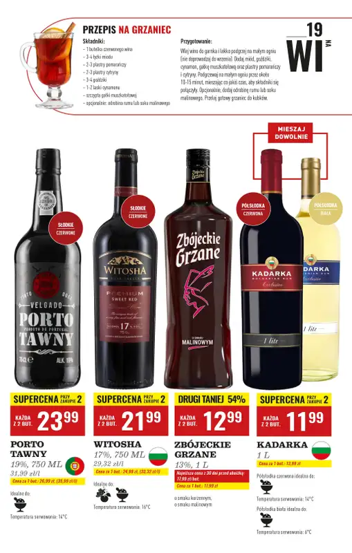 Biedronka - gazetka promocyjna Czas na Toast! od poniedziałku 06.10 do soboty 18.10 - strona 19