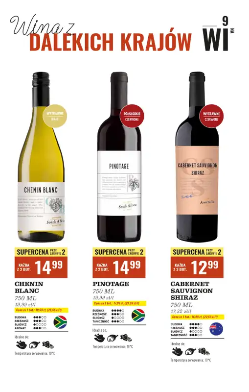 Biedronka - gazetka promocyjna Czas na Toast! od poniedziałku 06.10 do soboty 18.10 - strona 9