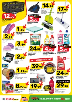 Bricomarche - gazetka promocyjna Gazetka od środy 08.10 do soboty 18.10 - strona 10 Bricomarche - gazetka promocyjna Gazetka od środy 08.10 do soboty 18.10 - strona 10