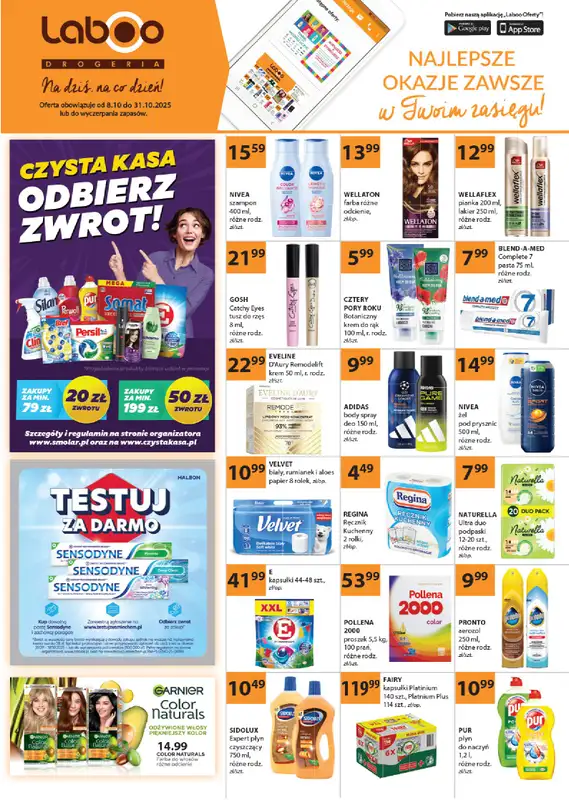 Drogerie Laboo - gazetka promocyjna Gazetka  