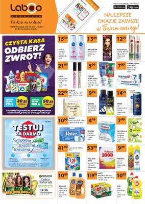 Drogerie Laboo - gazetka promocyjna Gazetka od środy 08.10 do piątku 31.10 Drogerie Laboo - gazetka promocyjna Gazetka od środy 08.10 do piątku 31.10