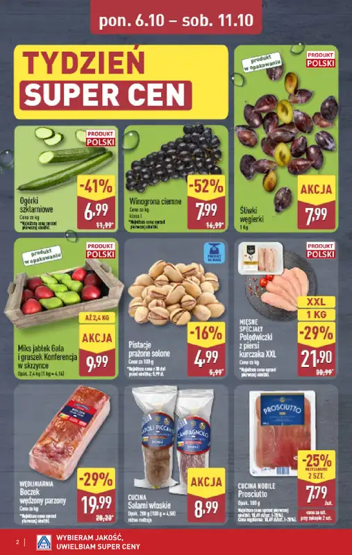 Aldi - gazetka promocyjna Weekend super cen w Aldi! od czwartku 09.10 do soboty 11.10 - strona 2