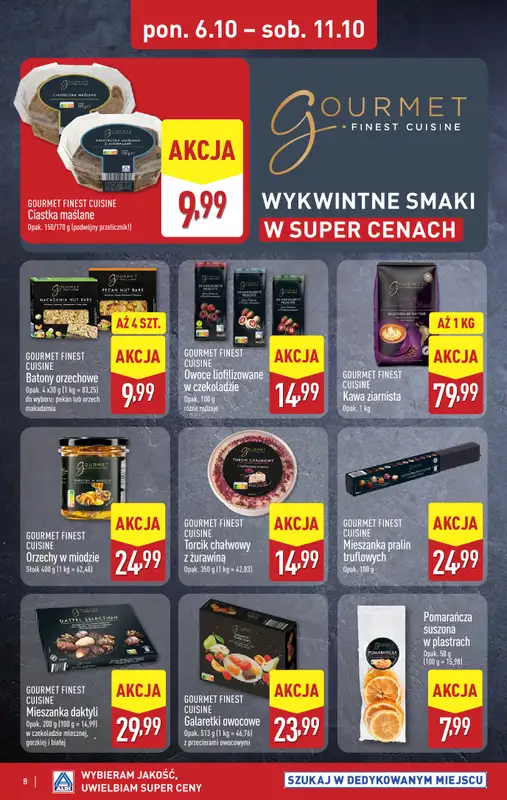 Aldi - gazetka promocyjna Weekend super cen w Aldi! od czwartku 09.10 do soboty 11.10 - strona 8