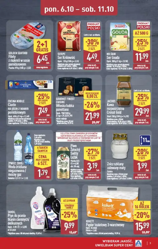 Aldi - gazetka promocyjna Weekend super cen w Aldi! od czwartku 09.10 do soboty 11.10 - strona 3