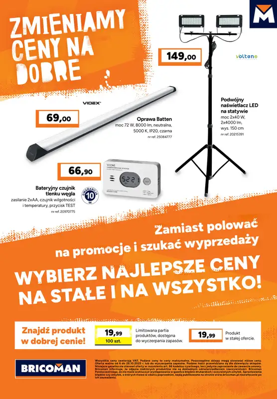 Bricoman - gazetka promocyjna Gazetka od poniedziałku 06.10 do niedzieli 26.10 - strona 12