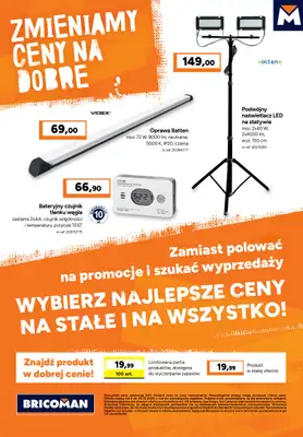 Bricoman - gazetka promocyjna Gazetka od poniedziałku 06.10 do niedzieli 26.10 - strona 12 Bricoman - gazetka promocyjna Gazetka od poniedziałku 06.10 do niedzieli 26.10 - strona 12