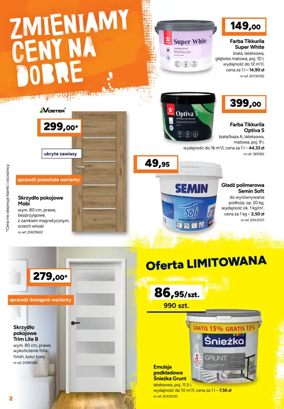 Bricoman - gazetka promocyjna Gazetka od poniedziałku 06.10 do niedzieli 26.10 - strona 2