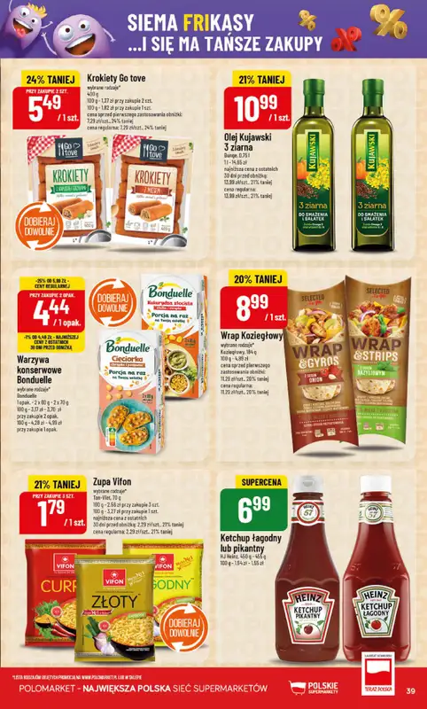 POLOmarket - gazetka promocyjna Gazetka od środy 01.10 do wtorku 07.10 - strona 39