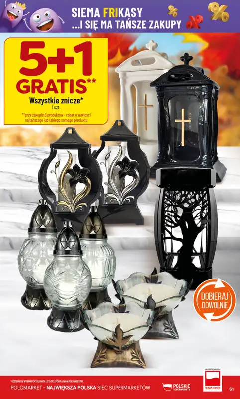 POLOmarket - gazetka promocyjna Gazetka od środy 01.10 do wtorku 07.10 - strona 61