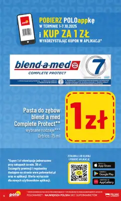POLOmarket - gazetka promocyjna Gazetka od środy 01.10 do wtorku 07.10 - strona 6 POLOmarket - gazetka promocyjna Gazetka od środy 01.10 do wtorku 07.10 - strona 6