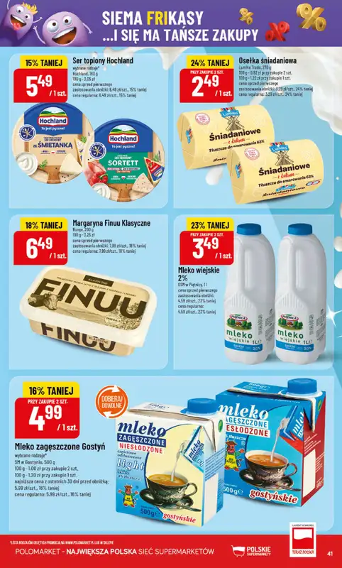 POLOmarket - gazetka promocyjna Gazetka od środy 01.10 do wtorku 07.10 - strona 41