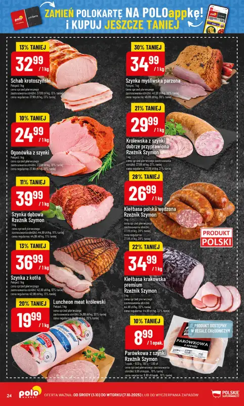 POLOmarket - gazetka promocyjna Gazetka od środy 01.10 do wtorku 07.10 - strona 24