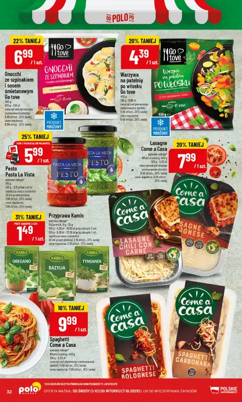 POLOmarket - gazetka promocyjna Gazetka od środy 01.10 do wtorku 07.10 - strona 32