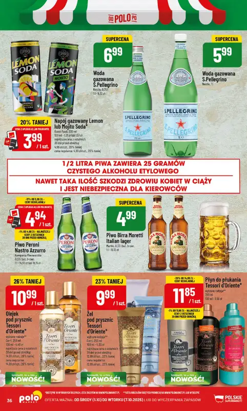 POLOmarket - gazetka promocyjna Gazetka od środy 01.10 do wtorku 07.10 - strona 36