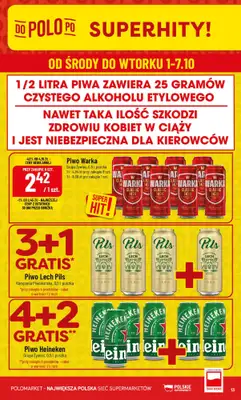 POLOmarket - gazetka promocyjna Gazetka od środy 01.10 do wtorku 07.10 - strona 13 POLOmarket - gazetka promocyjna Gazetka od środy 01.10 do wtorku 07.10 - strona 13