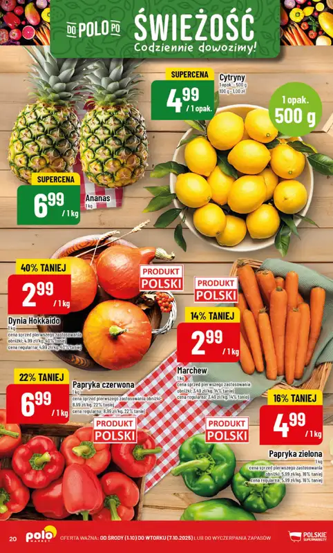 POLOmarket - gazetka promocyjna Gazetka od środy 01.10 do wtorku 07.10 - strona 20