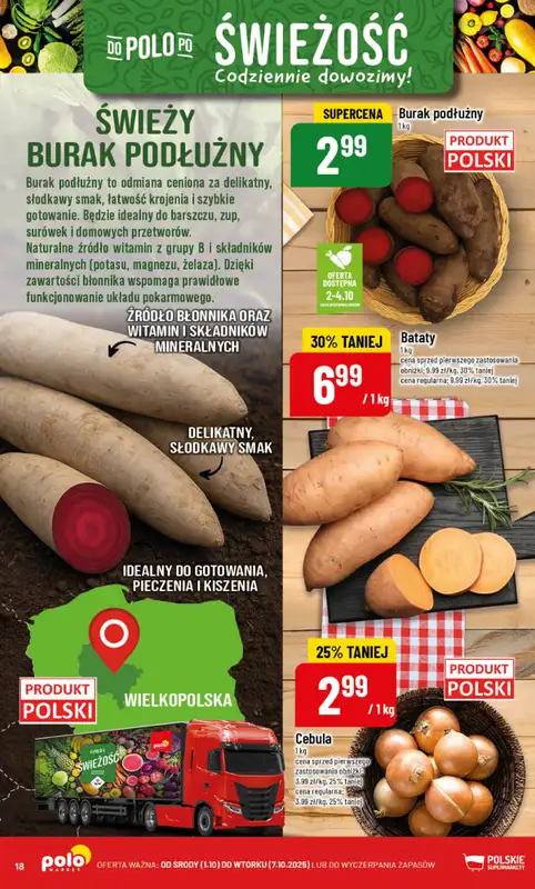 POLOmarket - gazetka promocyjna Gazetka od środy 01.10 do wtorku 07.10 - strona 18
