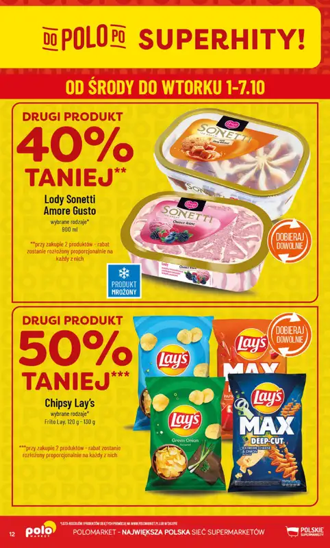 POLOmarket - gazetka promocyjna Gazetka od środy 01.10 do wtorku 07.10 - strona 12