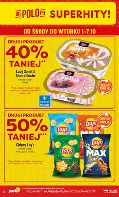POLOmarket - gazetka promocyjna Gazetka od środy 01.10 do wtorku 07.10 - strona 12 POLOmarket - gazetka promocyjna Gazetka od środy 01.10 do wtorku 07.10 - strona 12
