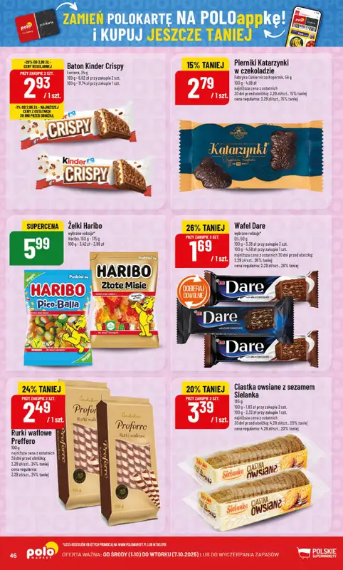 POLOmarket - gazetka promocyjna Gazetka od środy 01.10 do wtorku 07.10 - strona 46