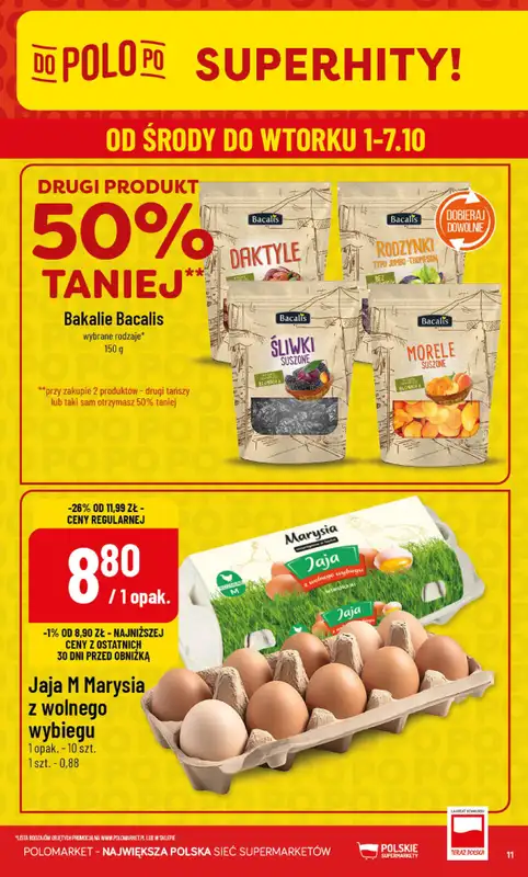 POLOmarket - gazetka promocyjna Gazetka od środy 01.10 do wtorku 07.10 - strona 11