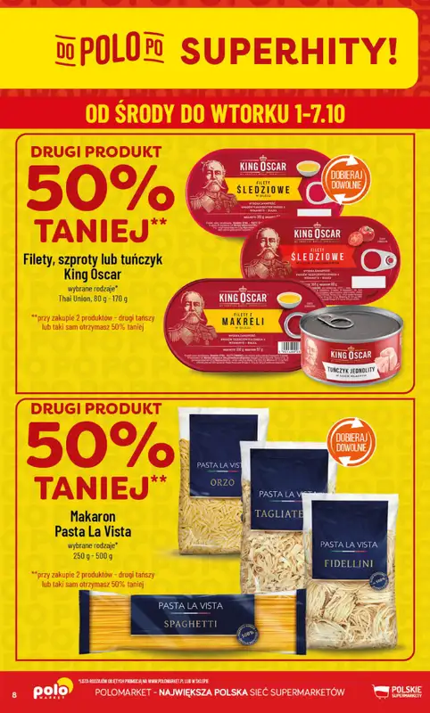 POLOmarket - gazetka promocyjna Gazetka od środy 01.10 do wtorku 07.10 - strona 8