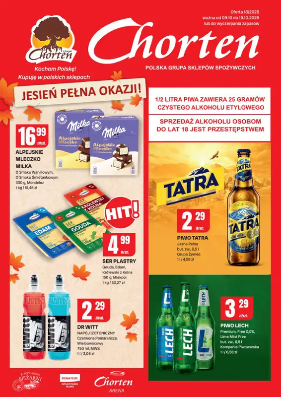 Chorten - gazetka promocyjna Gazetka Ciechanów Minimarket  