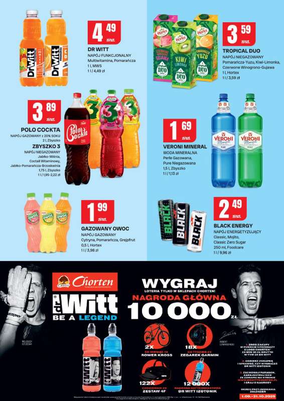 Chorten - gazetka promocyjna Gazetka Dolny Śląsk, Wielkopolska, Zach-pom, Lubuskie Market od czwartku 09.10 do niedzieli 19.10 - strona 7
