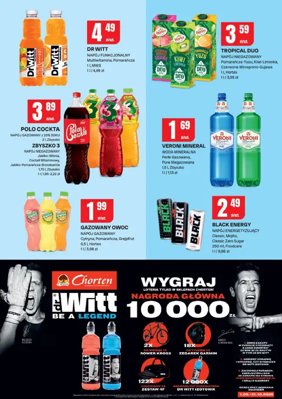 Chorten - gazetka promocyjna Gazetka Dolny Śląsk, Wielkopolska, Zach-pom, Lubuskie Market od czwartku 09.10 do niedzieli 19.10 - strona 7