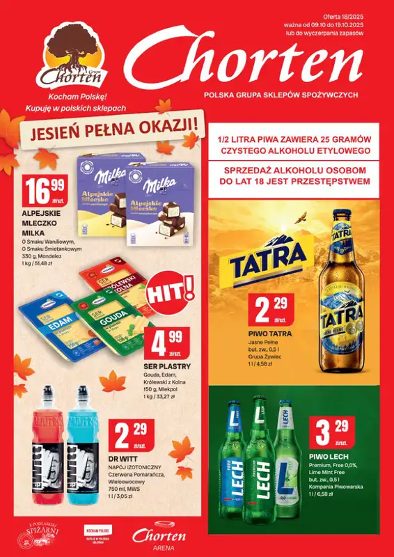 Chorten - gazetka promocyjna Gazetka Lubelskie Minimarket  