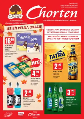 Chorten - gazetka promocyjna Gazetka Lubelskie Minimarket od czwartku 09.10 do niedzieli 19.10 Chorten - gazetka promocyjna Gazetka Lubelskie Minimarket od czwartku 09.10 do niedzieli 19.10
