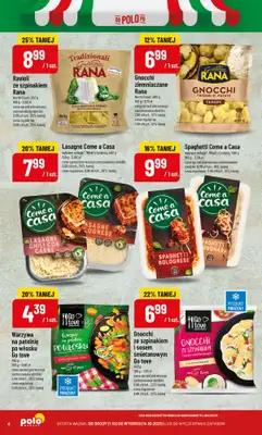 POLOmarket - gazetka promocyjna Włoskie produkty od środy 01.10 do wtorku 14.10 - strona 4 POLOmarket - gazetka promocyjna Włoskie produkty od środy 01.10 do wtorku 14.10 - strona 4