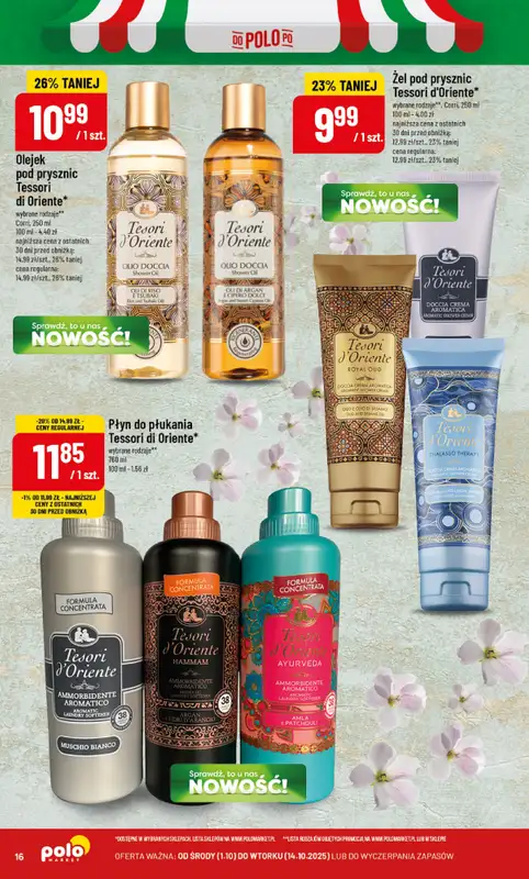 POLOmarket - gazetka promocyjna Włoskie produkty od środy 01.10 do wtorku 14.10 - strona 16