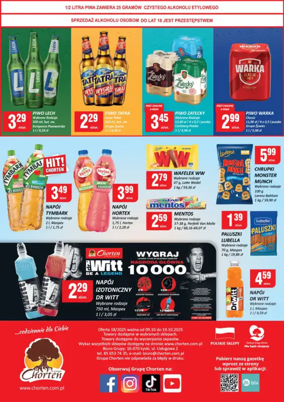 Chorten - gazetka promocyjna Gazetka Małopolska, Śląsk, Podkarpacie, Opolskie Minimarket   - strona 2